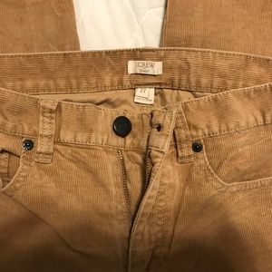 J. Crew Beige Corduroy Pants in Toothpick Size 27
